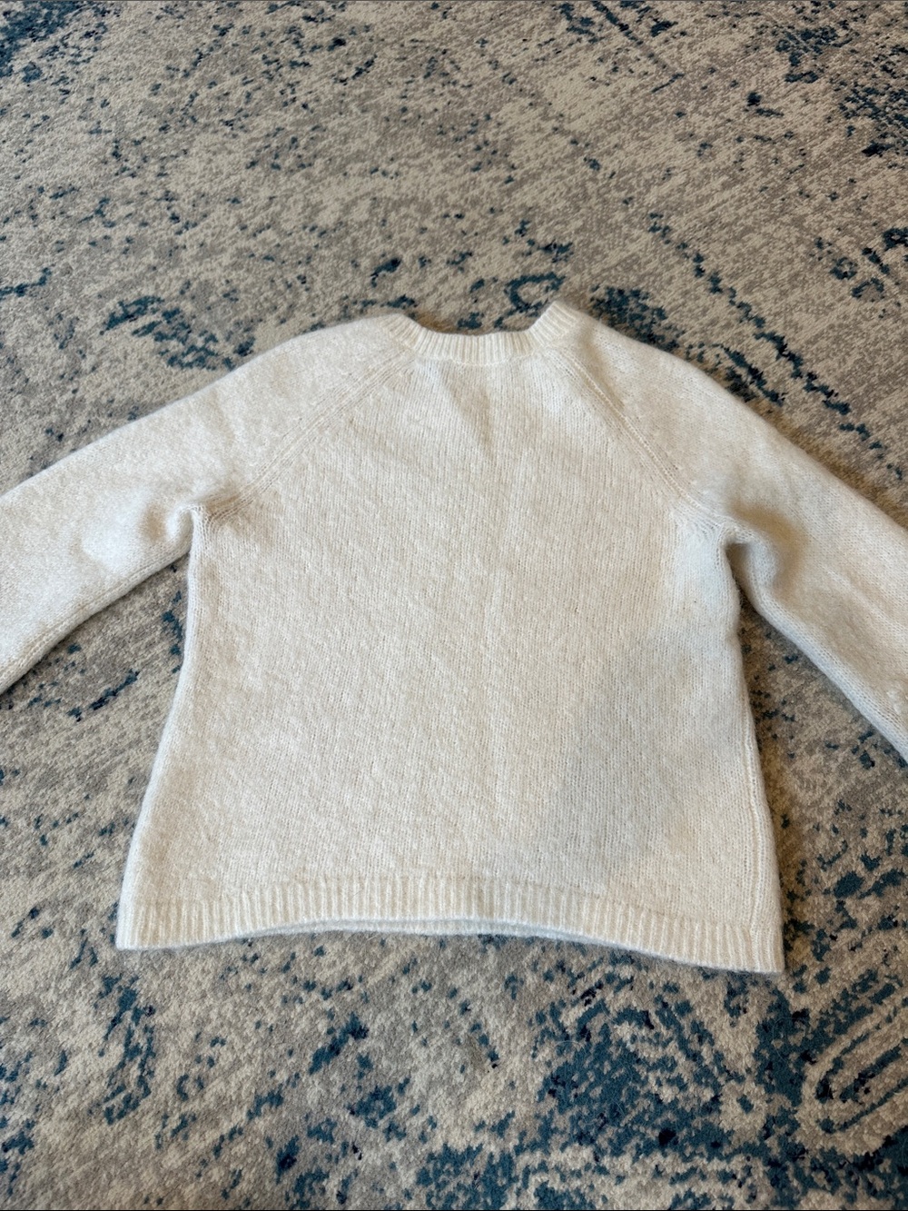 Sezane Melanie Jumper sweater Ecru, Small - Picture 12 of 14